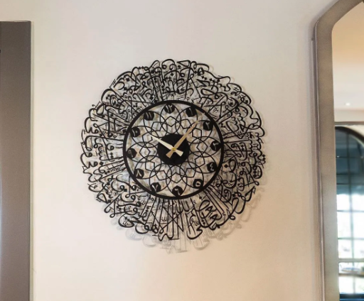 Ayat ul kursi wall clock 3D wall art